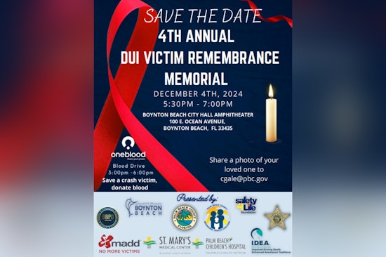 Palm Beach County Joins Forces with MADD to Honor Victims and Combat Impaired Driving