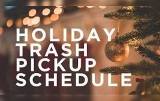 Pembroke Pines Announces Holiday Garbage Collection Adjustments Residents Advised to Prepare for Schedule Changes