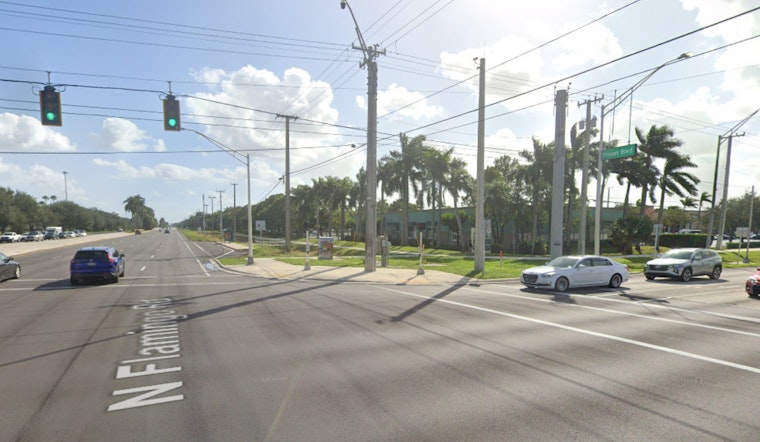 Pembroke Pines Intersection Blocked Following Collision Involving Fire Truck and Two Vehicles