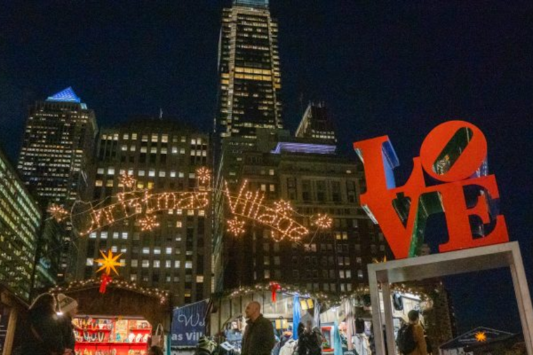 Philadelphia's Christmas Village Celebrates Diversity with Grant-Supported BIPOC Vendors at LOVE Park