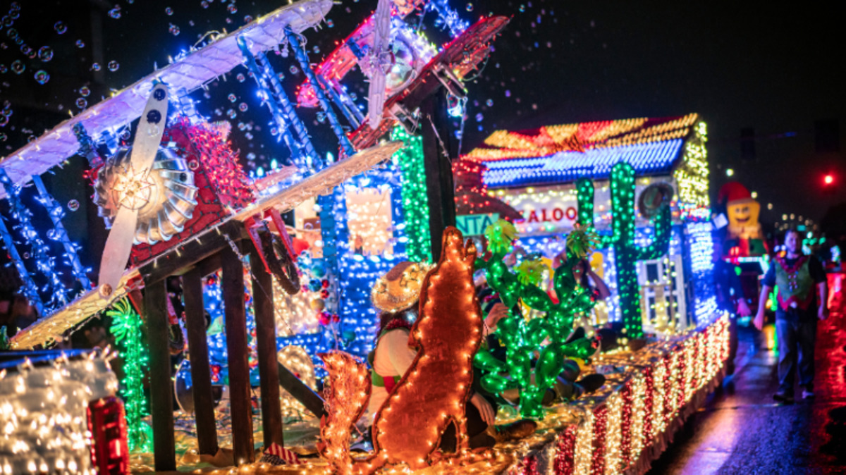 Phoenix Lights Up the Night With APS Electric Light Parade, A