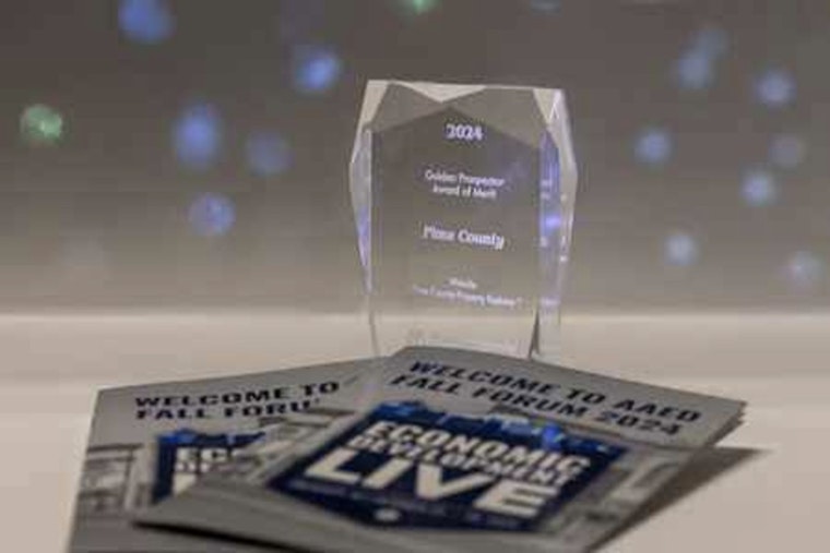 Pima County's Economic Development Team Wins AAED Merit Award for Innovative Property Explorer Website