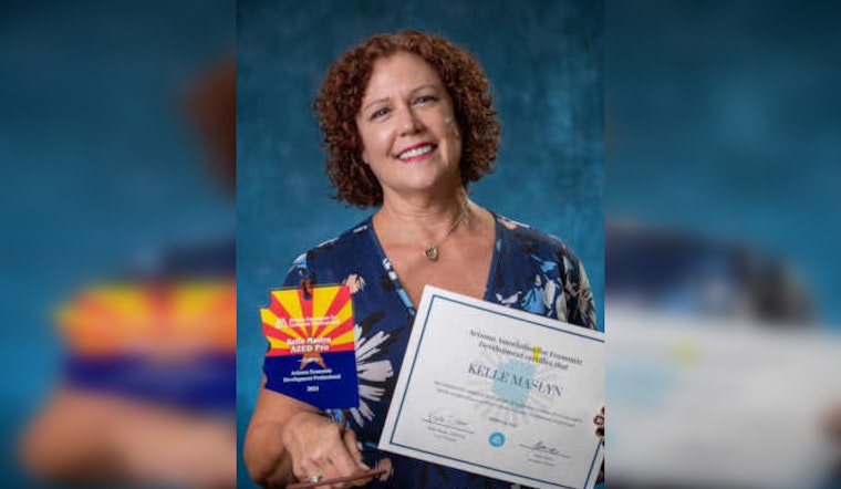 Pima County's Kelle Maslyn Achieves AZED Pro Certification, Enhancing Economic Development Prospects