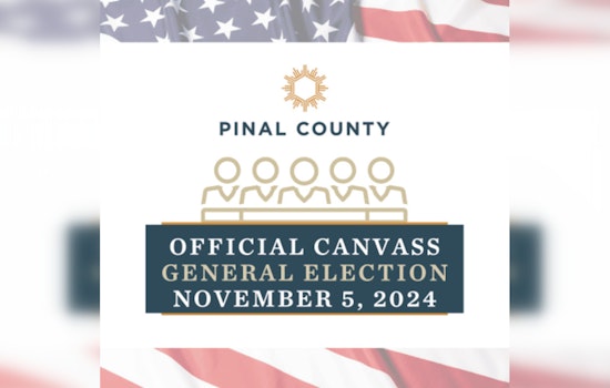 Pinal County Confirms Success of 2024 General Election with Over 74% Voter Turnout