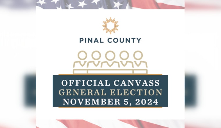 Pinal County Confirms Success of 2024 General Election with Over 74% Voter Turnout