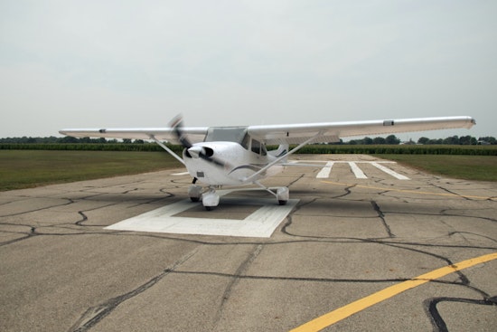 Plane Makes Emergency Landing on Grass at Hooks Airport in Spring, No Injuries Reported