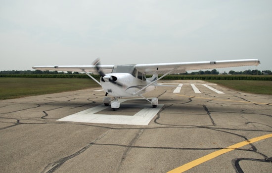 Plane Makes Emergency Landing on Grass at Hooks Airport in Spring, No Injuries Reported