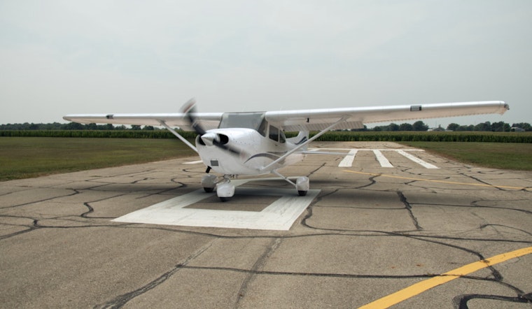 Plane Makes Emergency Landing on Grass at Hooks Airport in Spring, No Injuries Reported