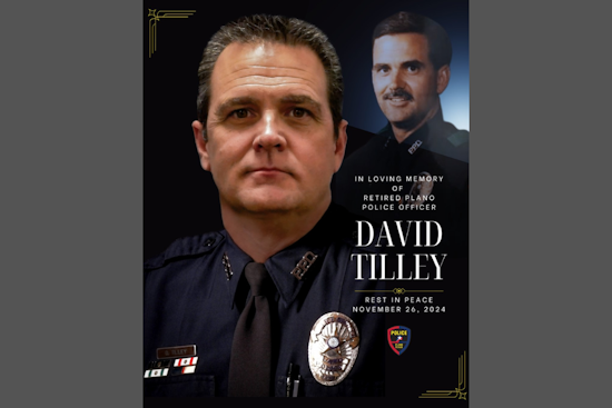 Plano Remembers Retired Officer David Tilley's Legacy of Dedication and Service to the Community