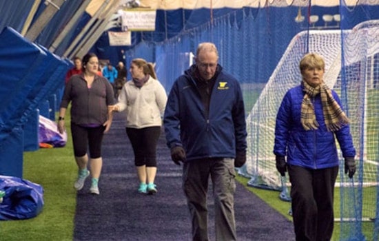 Plymouth Community Center Fieldhouse Offers Indoor Walking, Jogging, and Sports Play