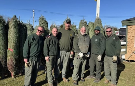 Plymouth County Sheriff's Department Hosts Christmas Tree Sale to Support Inmate Programs