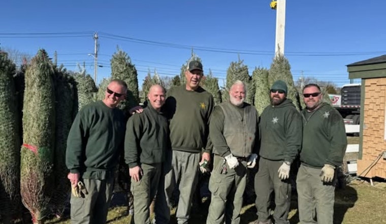 Plymouth County Sheriff's Department Hosts Christmas Tree Sale to Support Inmate Programs