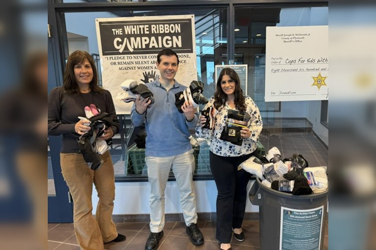 Plymouth County Sheriff's Office Leads 6th Annual Sock Drive Aimed at Warming Homeless Feet