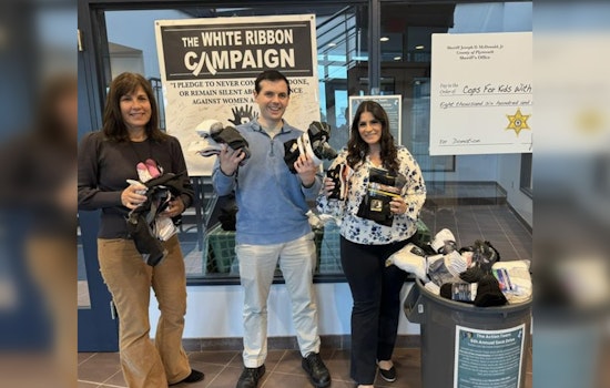 Plymouth County Sheriff's Office Leads 6th Annual Sock Drive Aimed at Warming Homeless Feet
