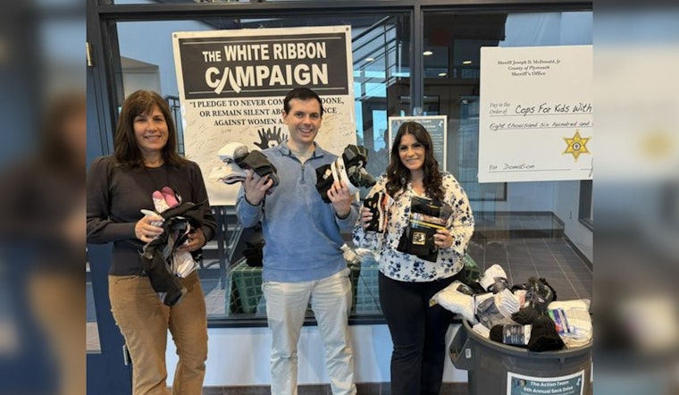 Plymouth County Sheriff's Office Leads 6th Annual Sock Drive Aimed at Warming Homeless Feet