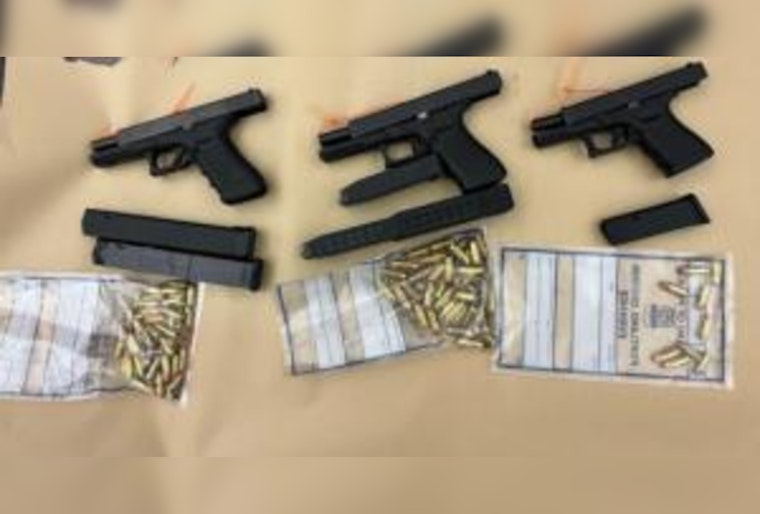 Portland Police Seize Guns, Ammunition, and Cash in Northeast Traffic Stop, Four Arrested on Firearms Charges