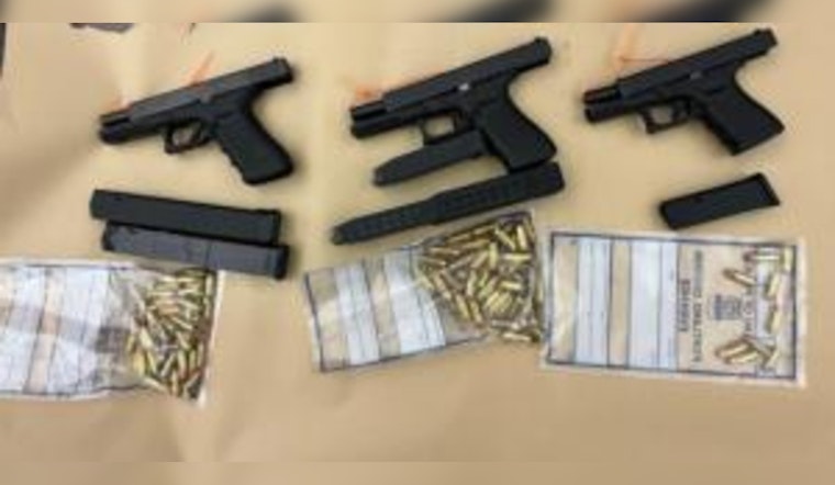 Portland Police Seize Guns, Ammunition, and Cash in Northeast Traffic Stop, Four Arrested on Firearms Charges