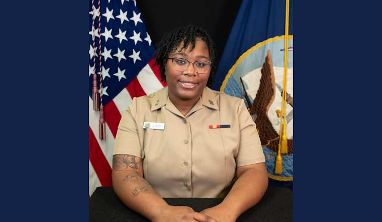 PRAN Kimaya D. Lee Smith Honored as Blue Jacket of the Quarter at NAS JRB Fort Worth