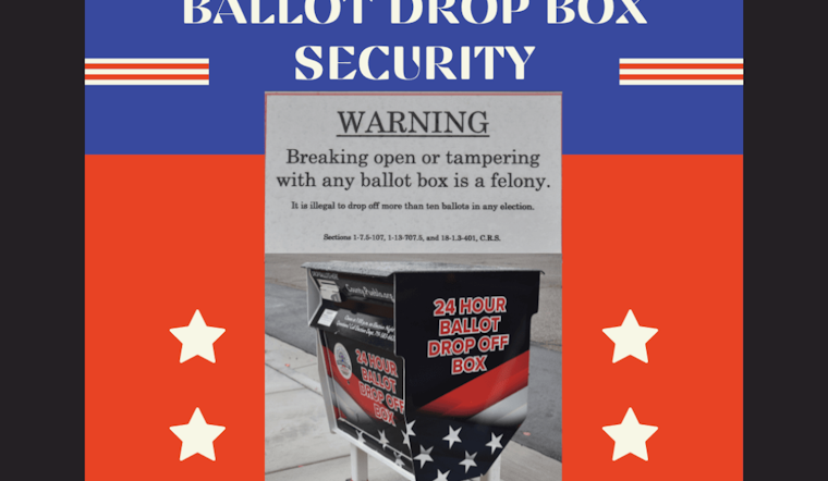 Pueblo County Bolsters Election Security: Sheriff's Office Activates Emergency Center and Deploys Law Enforcement at Ballot Boxes