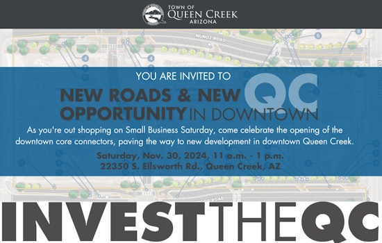 Queen Creek Unveils New Downtown Connectors to Boost Walkability and Commerce on Small Business Saturday