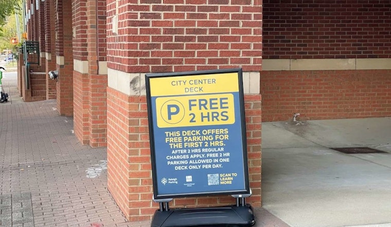 Raleigh Enhances Downtown Appeal with Free 2-Hour Parking in City Decks Starting This Friday