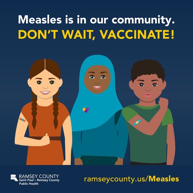 Ramsey County Officials Urge Vaccinations Amid Measles Outbreak in St. Paul Area