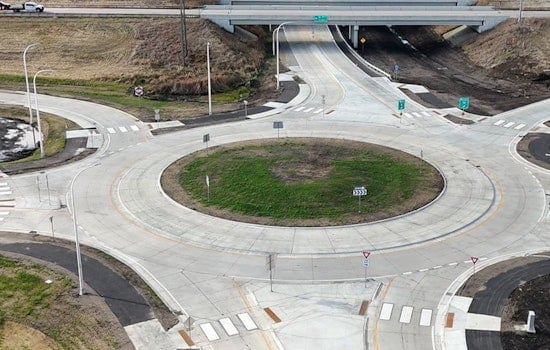 Rice County Nearing Completion of $4.77 Million Roundabout at Hwy. 19/I-35