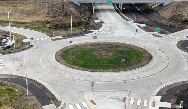 Rice County Nearing Completion of $4.77 Million Roundabout at Hwy. 19/I-35