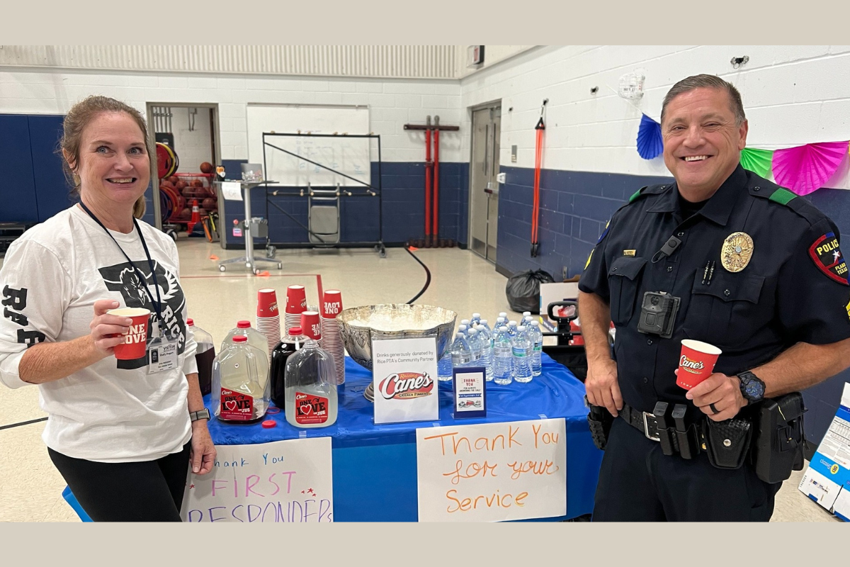 Rice Middle School Honors Plano First Responders with Appreciation Day