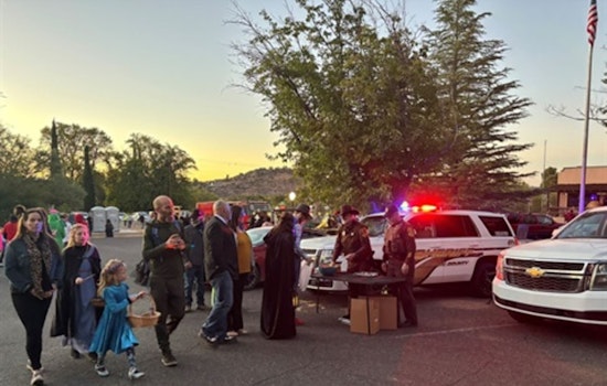 Rollins Park in Rimrock/Lake Montezuma Hosts Delightful Trunk or Treat Event with Yavapai County Sheriff's Office