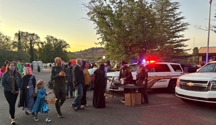 Rollins Park in Rimrock/Lake Montezuma Hosts Delightful Trunk or Treat Event with Yavapai County Sheriff's Office