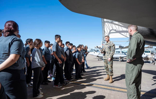 Rosemont Middle School Junior Cadets Explore Military Life at NAS JRB Fort Worth