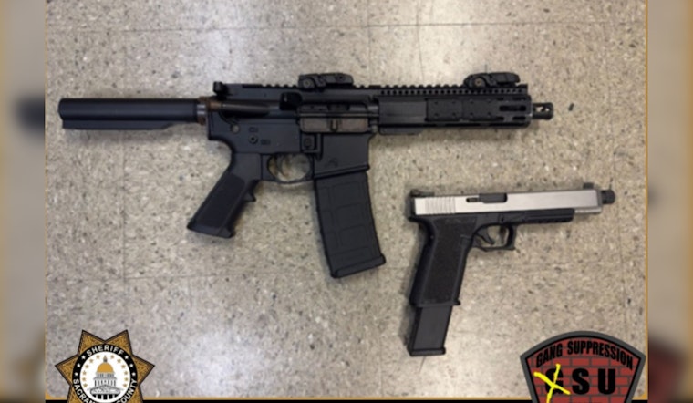 Sacramento County Crackdown, Authorities Seize Illegal Firearms from Suspected Gang Associate in South Sacramento