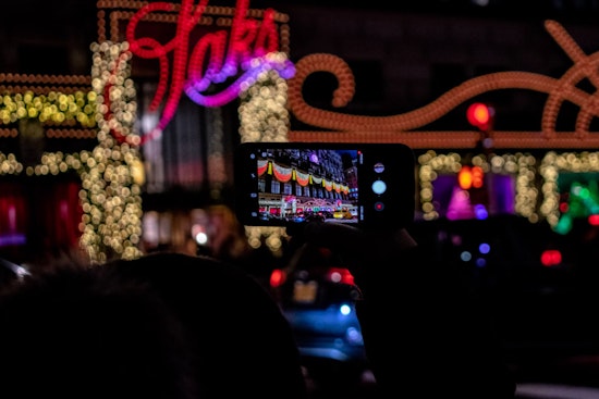 Saks Fifth Avenue Opts for Architectural Tribute Over Traditional Holiday Light Show for 100th Anniversary