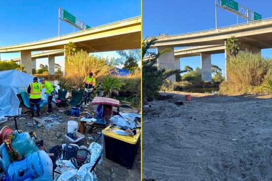 San Diego Completes River Encampment Cleanup, Provides Shelter to Homeless Ahead of Wet Season