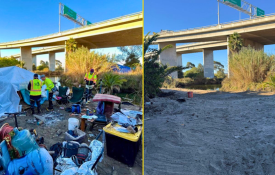 San Diego Completes River Encampment Cleanup, Provides Shelter to Homeless Ahead of Wet Season