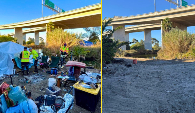 San Diego Completes River Encampment Cleanup, Provides Shelter to Homeless Ahead of Wet Season