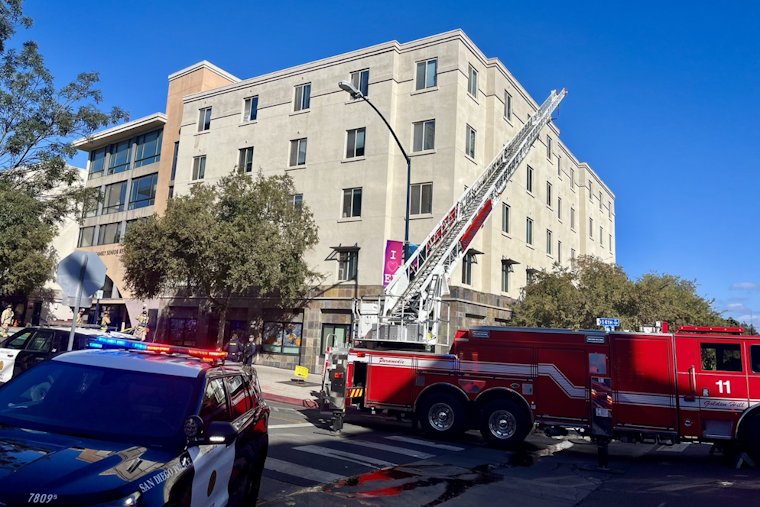 San Diego Senior Residence Evacuated as Firefighters Quell 5th-Floor Blaze, Red Cross Assists Displaced Residents