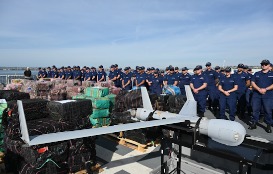San Diego Shores Witness Epic $335.8 Million Cocaine Bust by Coast Guard's Cutter Munro in High Seas Drug Blitz