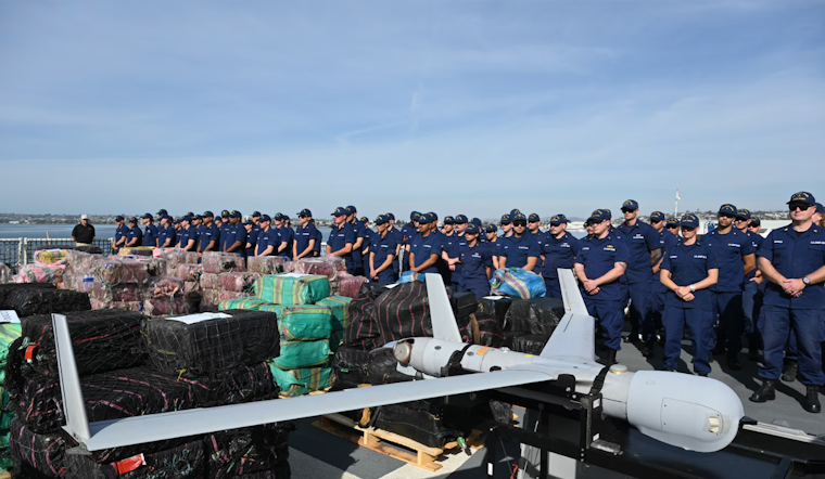San Diego Shores Witness Epic $335.8 Million Cocaine Bust by Coast Guard's Cutter Munro in High Seas Drug Blitz