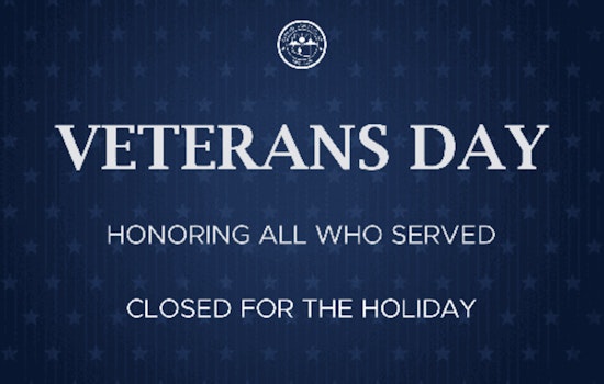 San Luis Announces Veterans Day Closure of City Offices, Trash Collection Schedule Adjusted