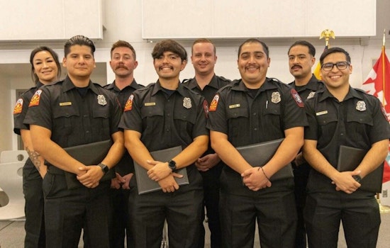 San Luis Fire Department Bolsters Emergency Response with Eight New Paramedics