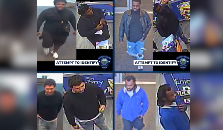 Sanford Police Seek Public's Aid to Identify Suspects in Counterfeit Money Scheme