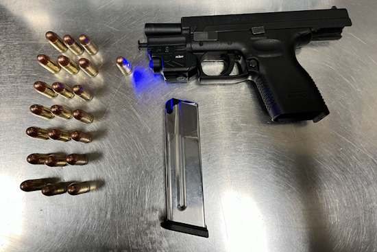 Santa Rosa Police Arrest Man with Unregistered Loaded Firearm During Routine Patrol
