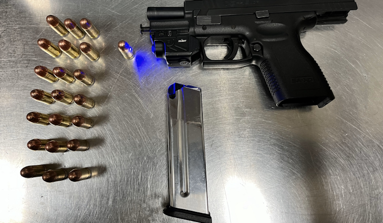 Santa Rosa Police Arrest Man with Unregistered Loaded Firearm During Routine Patrol