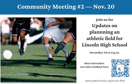 Seattle Public Schools Seeks Community Input on Lincoln High's Planned Synthetic Turf Field
