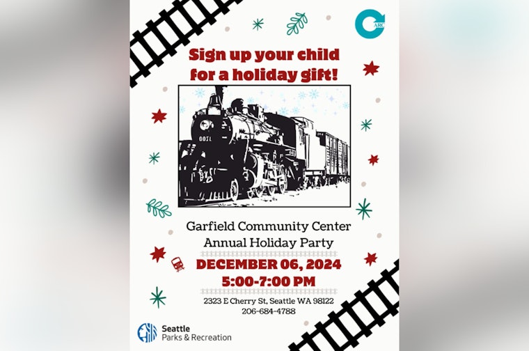 Seattle's Garfield Community Center Invites Locals to Annual Holiday Bash and "Toys for Tots" Drive