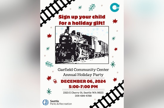 Seattle's Garfield Community Center Invites Locals to Annual Holiday Bash and "Toys for Tots" Drive