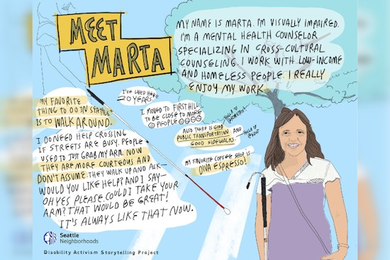 Seattle's Walks of Change How Marta's Experience with Disability Shapes Community Awareness
