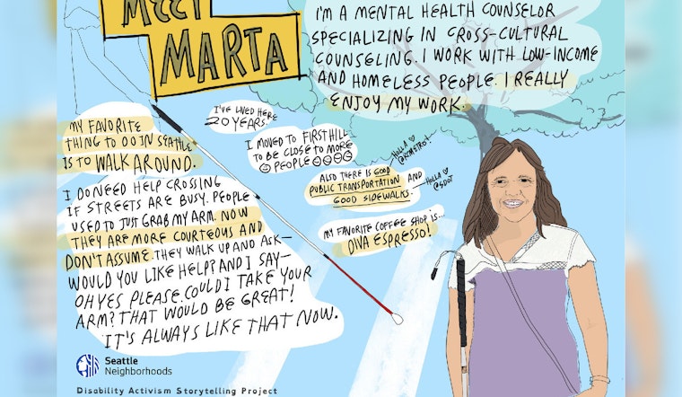 Seattle's Walks of Change How Marta's Experience with Disability Shapes Community Awareness